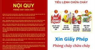 Dịch vụ làm giấy phép phòng cháy chữa cháy uy tín tại Bình Dương.